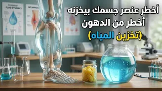 اخطر عنصر جسمك بيخزنه (تخزين المياه) 