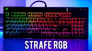 Corsair STRAFE RGB Keyboard Review - MX Silent Switches are AWESOME