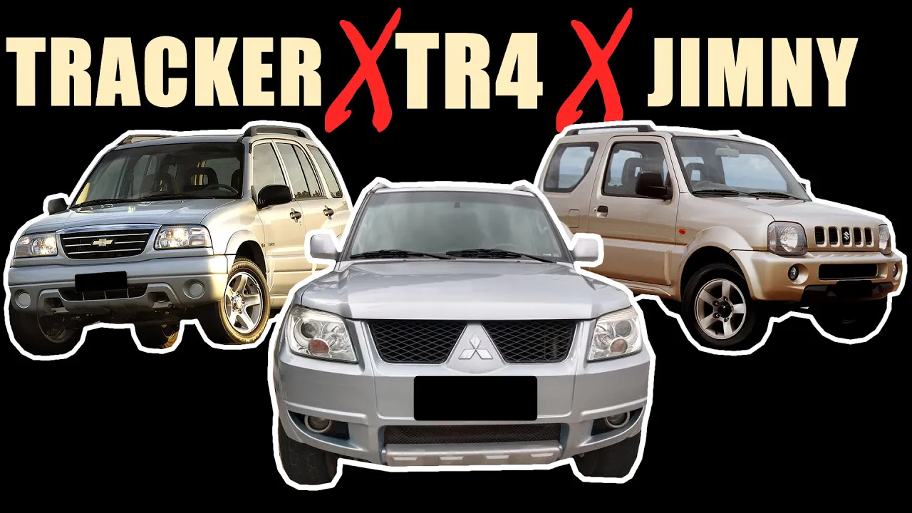 Comparativo TR4 x Tracker x Jimny. Qual é o melhor 4x4?