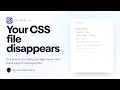 Tailwind CSS v4 Crash Course - Section 1 2 Utility classes why your CSS file disappears