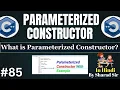 Parameterized Constructor in C What is Parameterized Constructor in C with Example