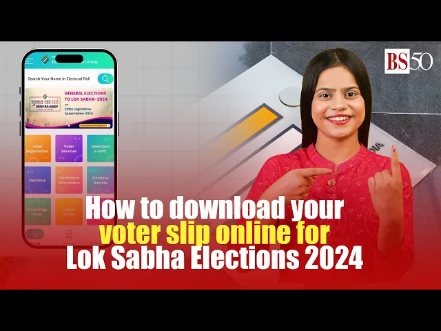 Download MP3 How to download your voter slip online for Lok Sabha Elections 2024
