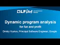 Mentorship Session Dynamic Program Analysis for Fun and Profit