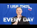 How do natives talk about their daily routines