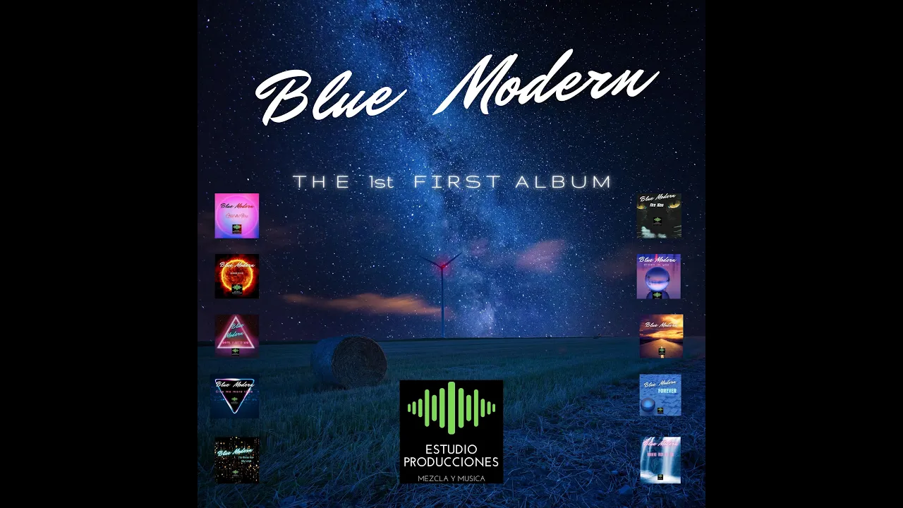 BLUE MODERN ''THE 1st FIRST ALBUM'' (2022)    -   OFFICIAL