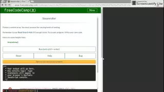 Walkthrough - STEAMROLLER FCC Intermediate Algorithms
