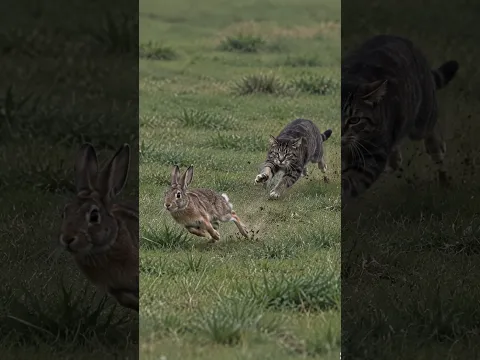 Cat vs Rabbit | #animals