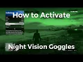 How to Activate Night Vision Goggles in GTA V Online