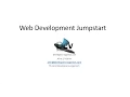01 Web Development Jumpstart Part-1