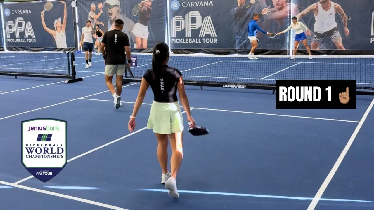 Can I play in 5.0…?  // 5.0 Mixed with PIP.PICKLEBALL  // PPA Worlds 2025 // Round 1 - Game 1