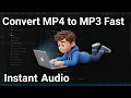 Lagu PHP FFMPEG Example to Convert MP4 Video to MP3 Audio File Using HTML5 Form in Browser