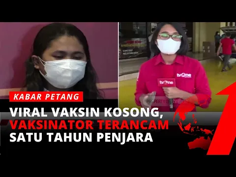 Vaksinator Jadi Tersangka, Terkait Kasus suntik Vaksin Kosong