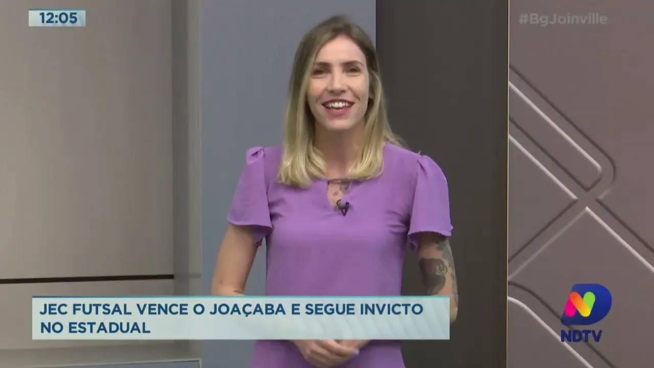 JEC Futsal vence o Joaçaba e segue invicto no estadual