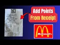 How to Add Points to McDonald s App From Receipt Step by Step