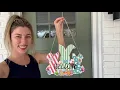 Watch before you buy - Easter Welcome Sign