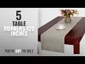 Best Table Runners 120 Inches 2018 Handmade Hemstitched Natural Rectangle Lace Table Runners