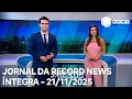 Lagu Jornal da Record News - 21/11/2025