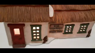 Dept 56 The cottage of Bob Cratchit and Tiny Tim Dickens Village Series eBay at Sutter s mill