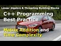 TBB C Programming Best Practice and Time Complexity