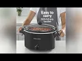 Hamilton Beach 10-Quart Slow Cooker Perfect for Large Gatherings