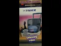 Fisher 12 2600 watt wireless bluetooth speaker unboxing