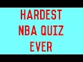 HARDEST NBA QUIZ EVER NAMING EVERY NBA P EVER