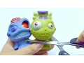 Cutting Open Monster Squeeze Toy What s Inside