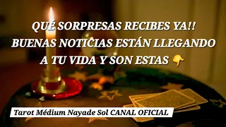 Qué sorpresas estás por recibir! Que buenas noticias llegan ya a tu vida🧚‍♂️🌅 @NAYADESOLMEDIUM 