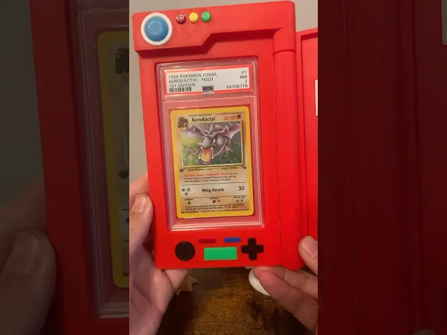 PSA/CGC Graded Slab Pokédex Display video thumbnail