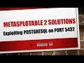 18 exploiting postgresql on port 5432