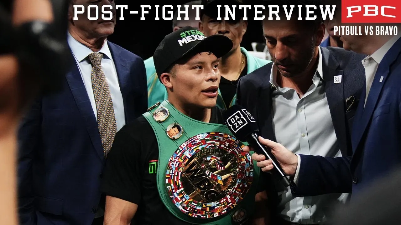 IN RING INTERVIEW: Pitbull Calls out Ryan Garcia