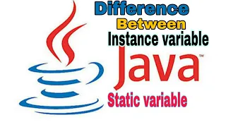 Instance variable and static variable in java difference between instance variable static variable