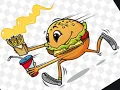 60 seconds burger run Run Through all levels