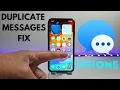 How To Fix iPhone Sending Or Receiving Duplicate Text Messages