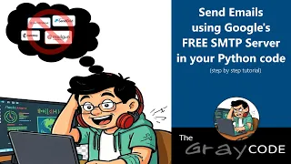 Using Gmail Free SMTP with Python to send email notification for free