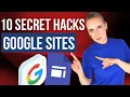 10 SECRET Google Sites Tips and Tricks You Need to Know