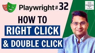 Playwright Tutorial - How to Right Click and Double Click