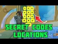 EDIT PUMP WARS - SECRET CODES LOCATIONS By hive 1478-6145-6503
