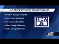 NC DMVs expand service hours