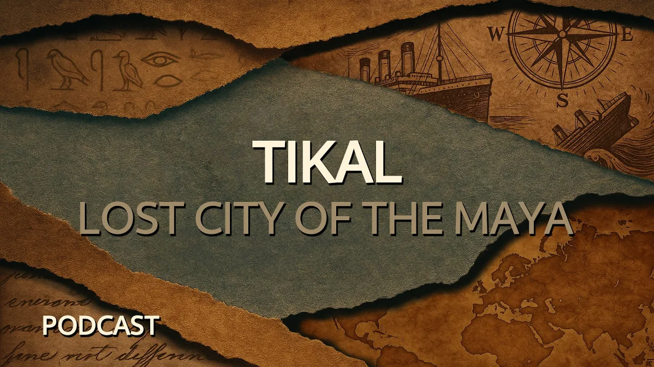 Lost City of the Maya ~ Naked History Podcast