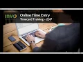 Timecard Online Entry Training Scenario 1 Entering Time v2 EI Therapists
