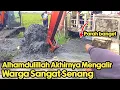 Lagu Alhamdulillah Akhirnya Mengalir || Warga Sangat Senang || Normalisasi Kali