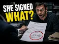 She Died Then Signed This Document
