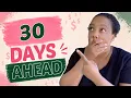 The Simple Way to Get One Month Ahead Without Saving It All at Once