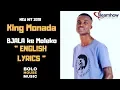 Download Lagu King Monada Bjala Ke Moleko  [ ENGLISH LYRICS ]