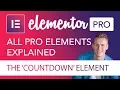 Elementor Pro Countdown Element Tutorial