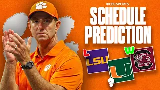 Clemson Tigers 2026 Season Schedule Prediction game-by-game