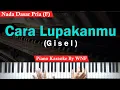 Download Lagu Gisel - Cara Lupakanmu Karaoke Male Key | Piano Karaoke + Chord