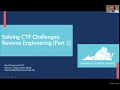 Solving CTF Challenges Reverse Engineering Part 1