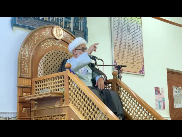 ⁣الاية المباركة (واتلو عليهم نبا ابني ادم بالحق)الشيخ حامد السبتي